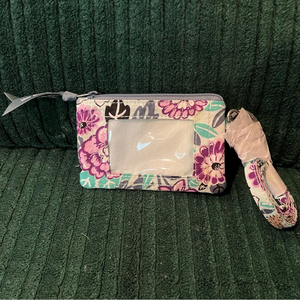 Vera Bradley Zip ID & Lanyard